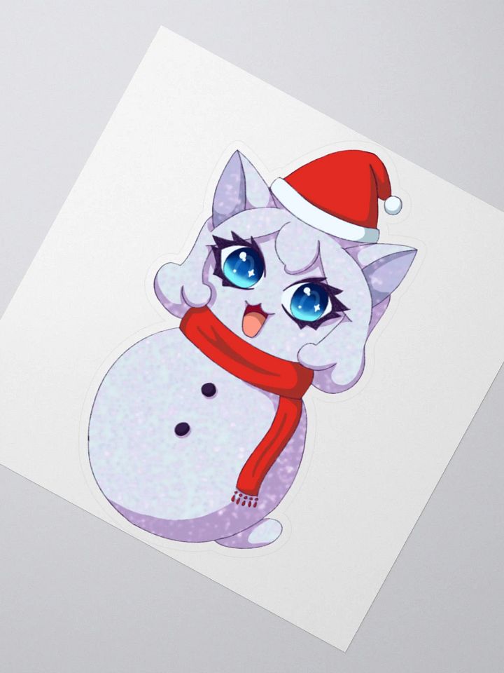 Snow-Cat Sticker product image (2)