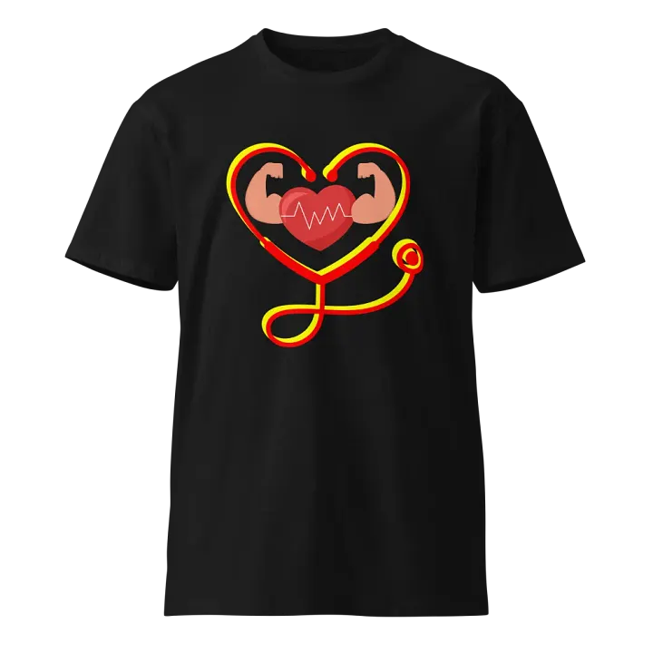 Heartbeat Strength Unisex T-Shirt product image (1)