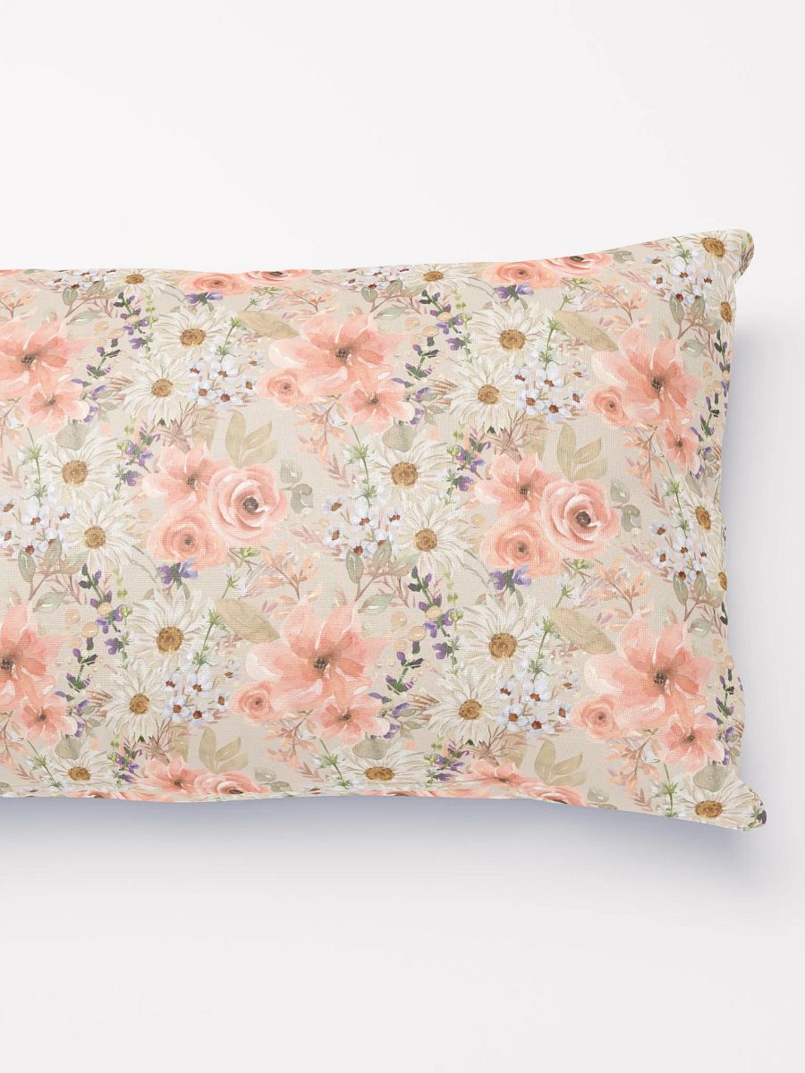 Orange Flowers Pillow product image (4)