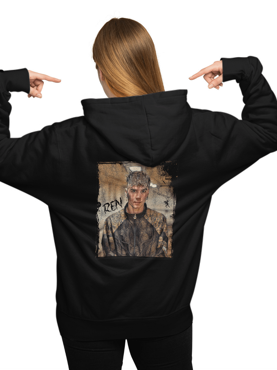 Copy of Singer From Wales Uk Zippered Gildan Unisex Hoodie product image (2)