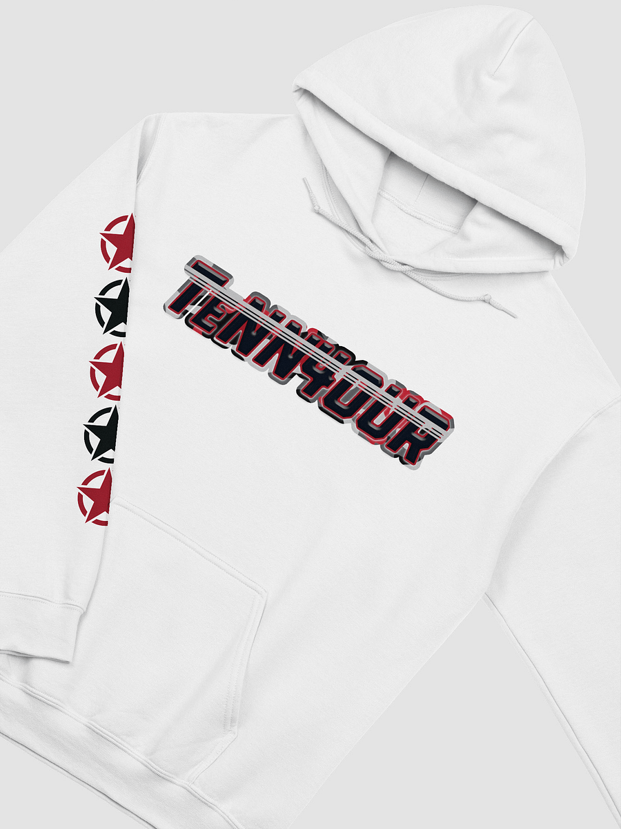 #TeNN4OURARMY Hoodie Red & Black product image (7)