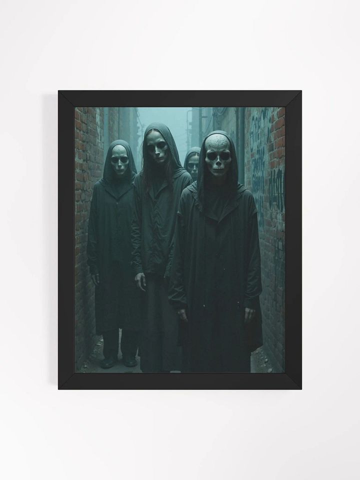 Alleyway Spooks Framed Print product image (1)