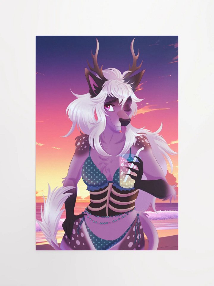 Vtuber Summer Slam Charity Poster product image (2)