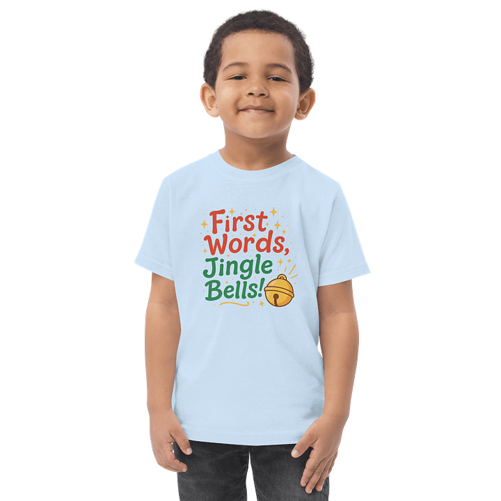 Festive First Words Toddler T-Shirt product image (1)