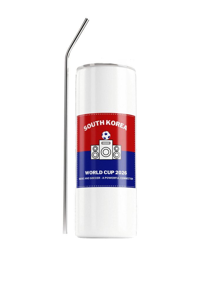SOUTH KOREA WORLD CUP 2026 Stainless Steel Tumbler product image (1)