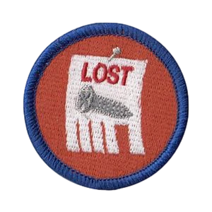 Missing Parts (de)Merit Badge product image (1)