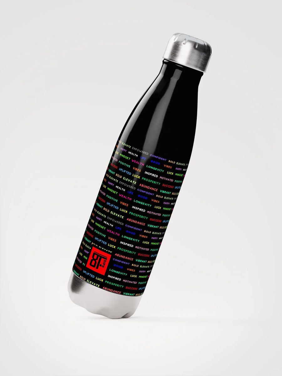8T Sips Prosperity Stainless Steel Water Bottle product image (3)