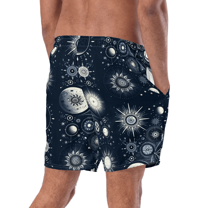 All-Over Print Swim Trunks product image (2)