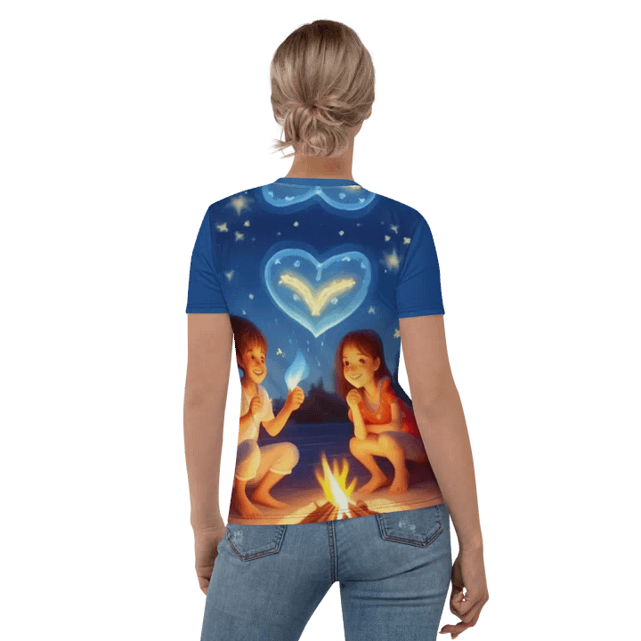 Novelty Puppy Love all over print tee product image (1)
