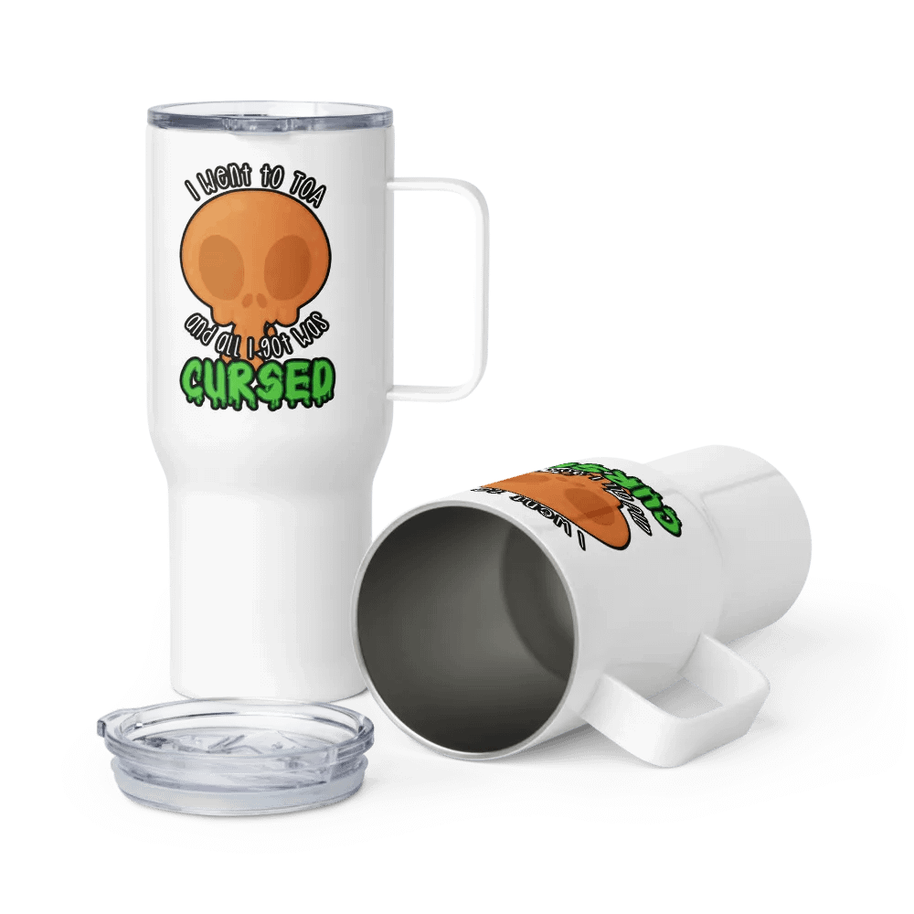 All I Got Was Cursed - Druid - Travel Mug w/Handle product image (6)