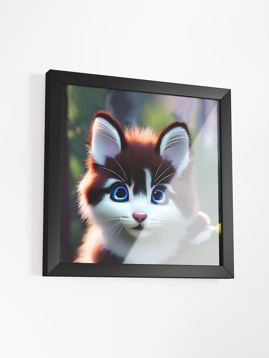 Enchanting Whiskers - Forest Gaze Poster product image (3)