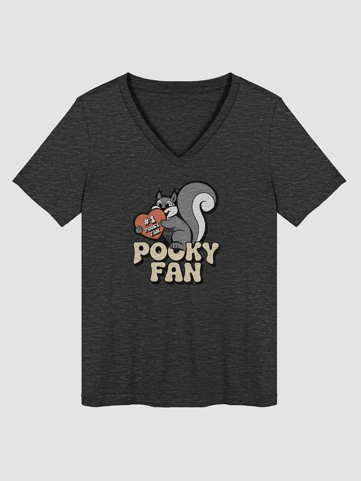 Pooky's #1 Fan V-Neck Tee product image (1)