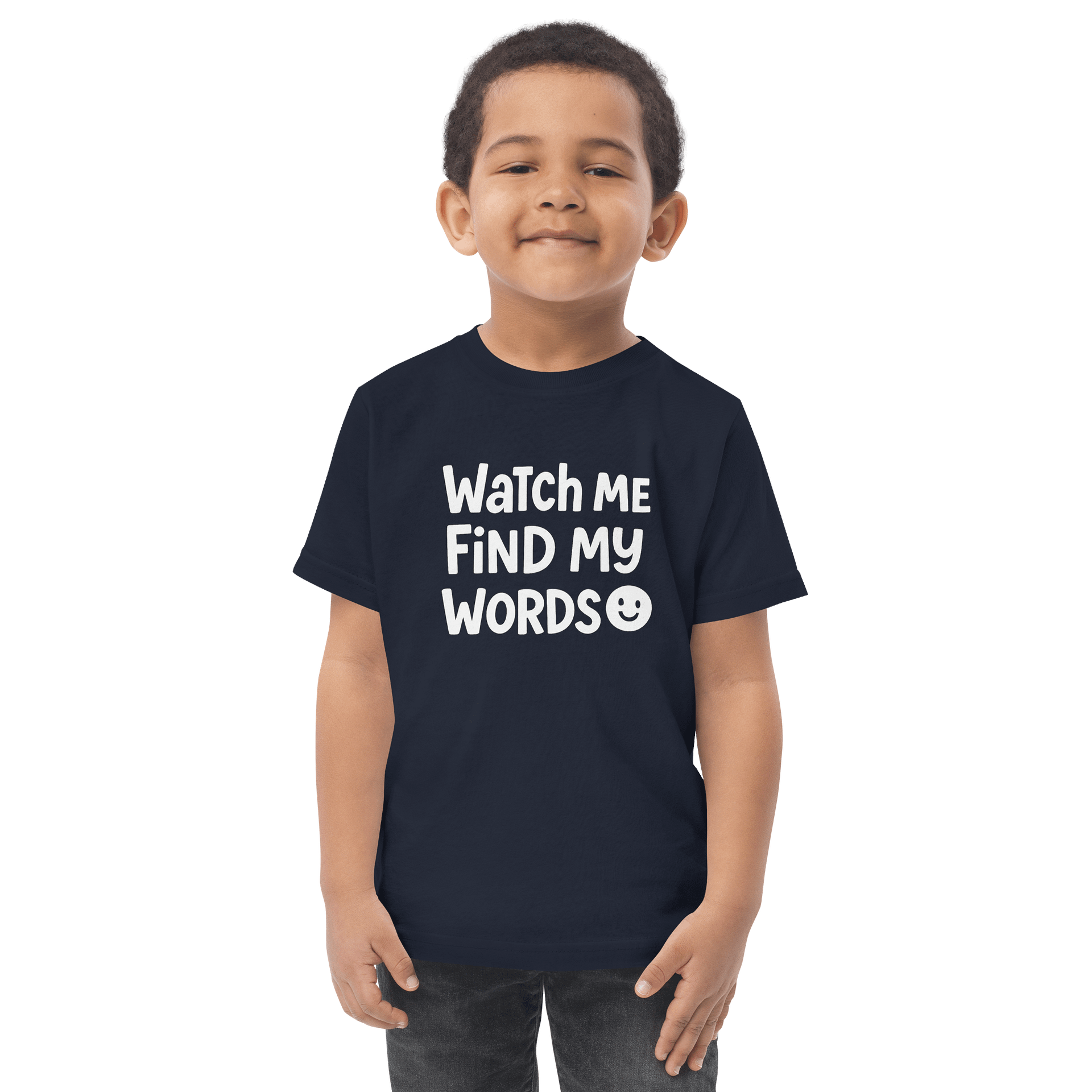 Smiling Words Toddler Jersey product image (1)