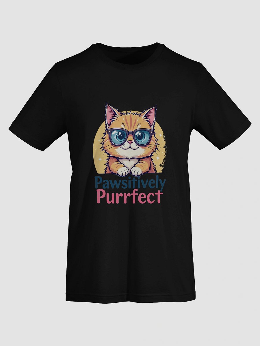 Whimsical Cat with Glasses T-Shirt product image (76)