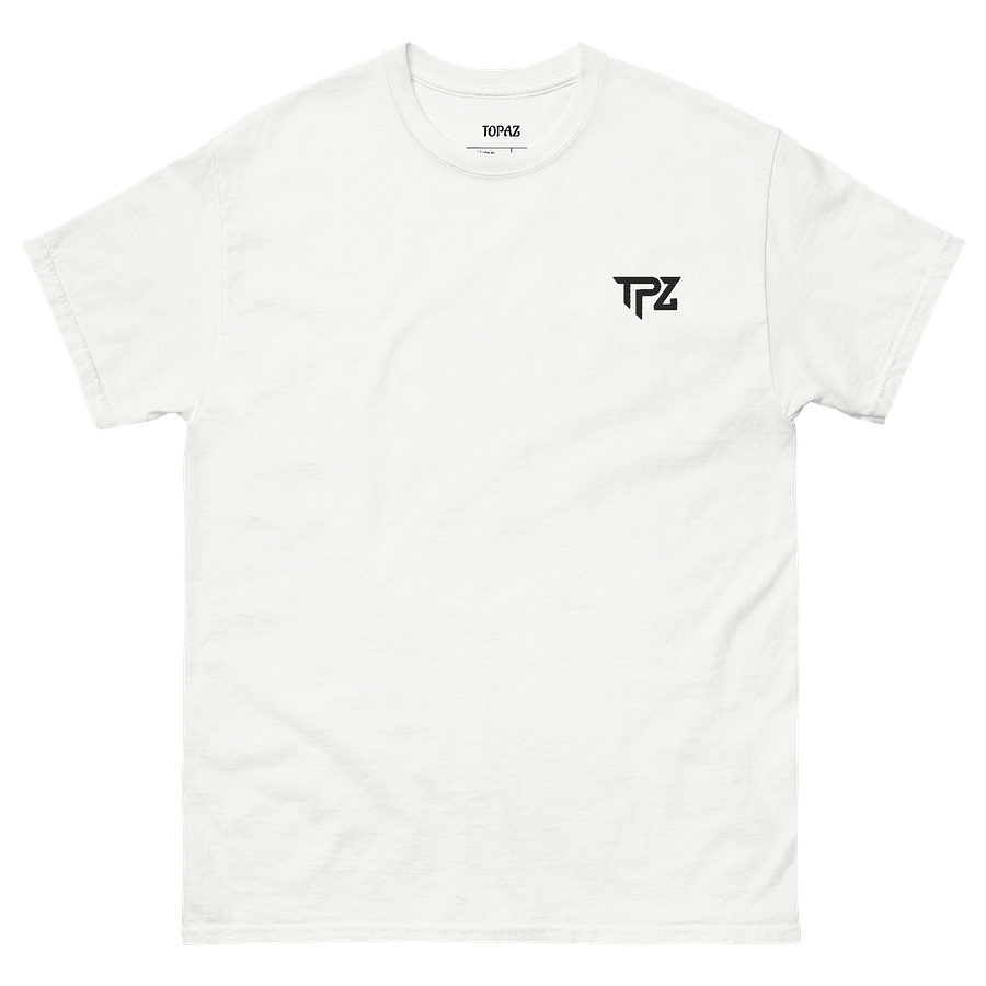 TPZ New Beginning (WHITE EMBROIDERED T-SHIRT) product image (1)