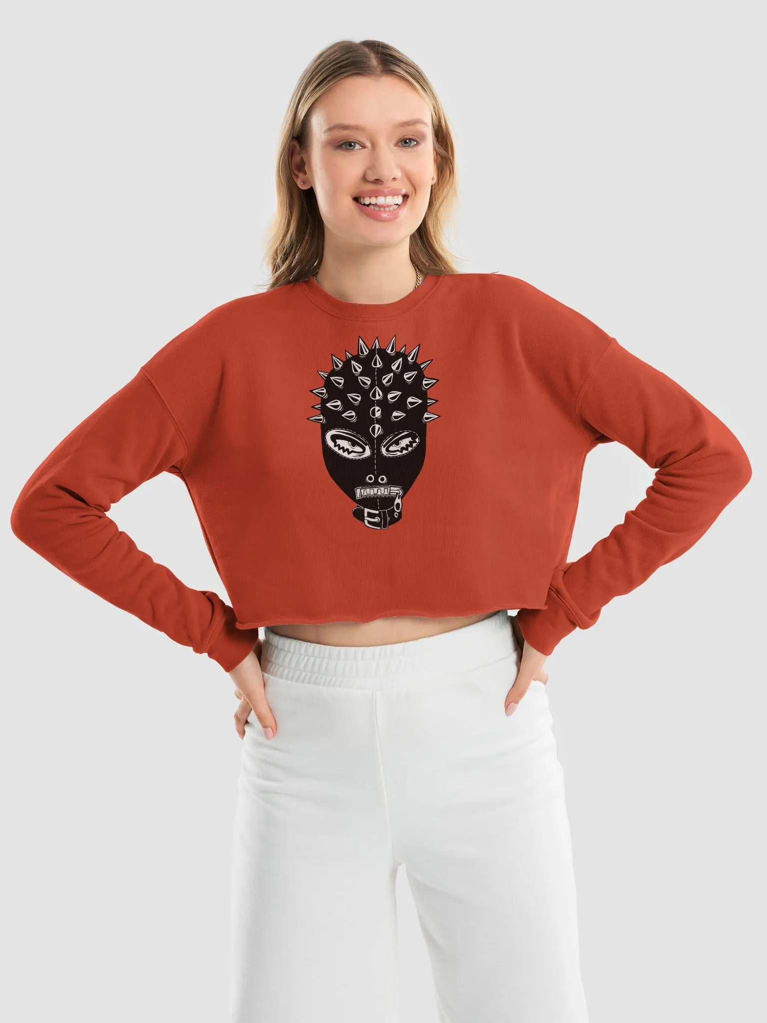 MASKED cropped sweatshirt product image (36)