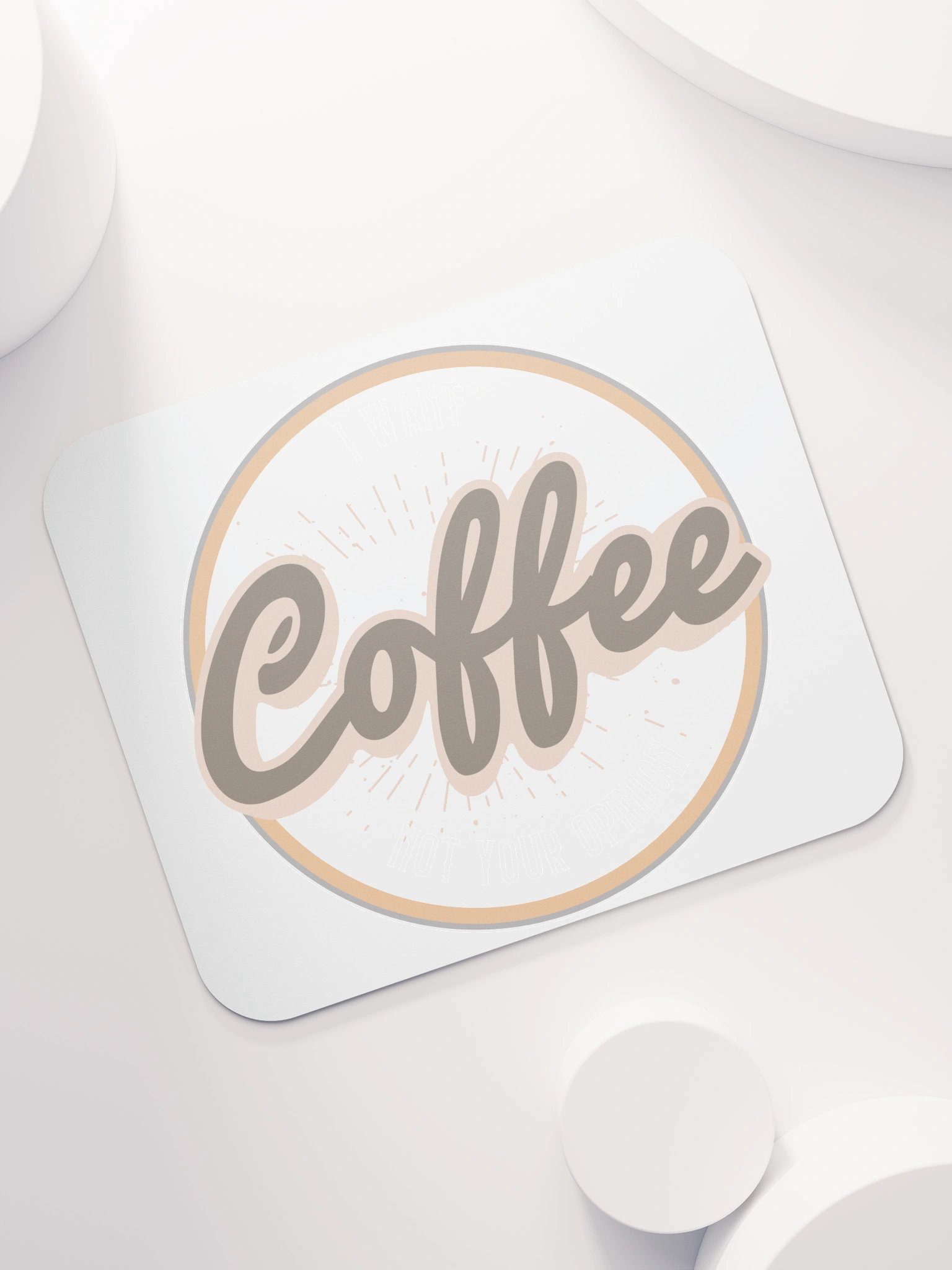 Coffee Circle Mouse Pad product image (7)