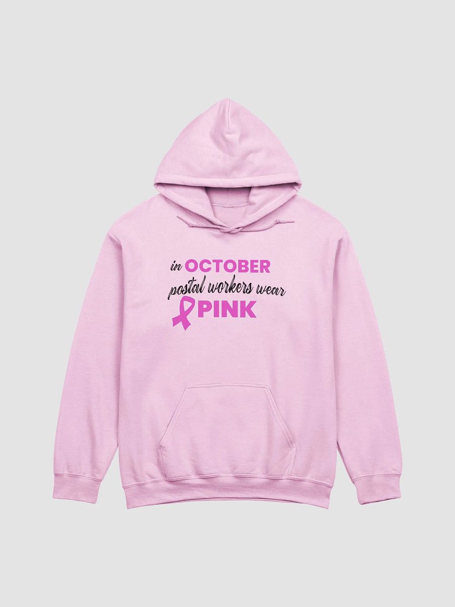 Postal workers wear pink in October HOODIE product image (1)
