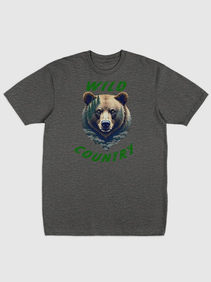 Majestic Bear in Wild Country - Men's Premium Heavyweight Tee product image (1)