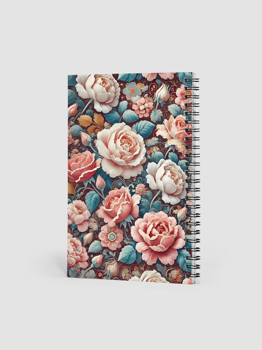 Royal Floral Spiral Notebook product image (2)