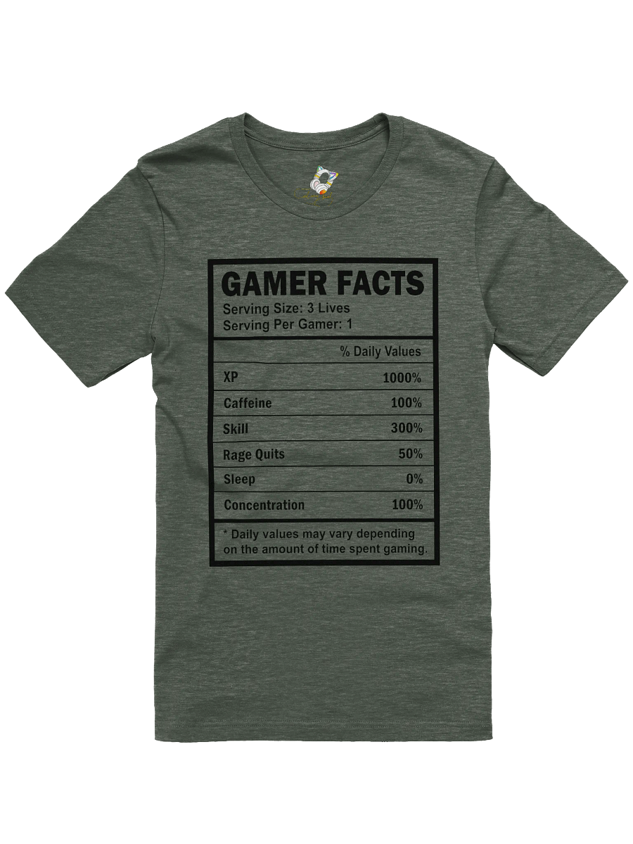 Gamer Facts Tee product image (4)