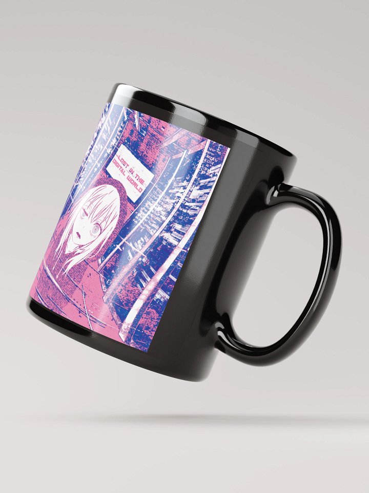 Lost in the Digital World Pink Mug product image (2)