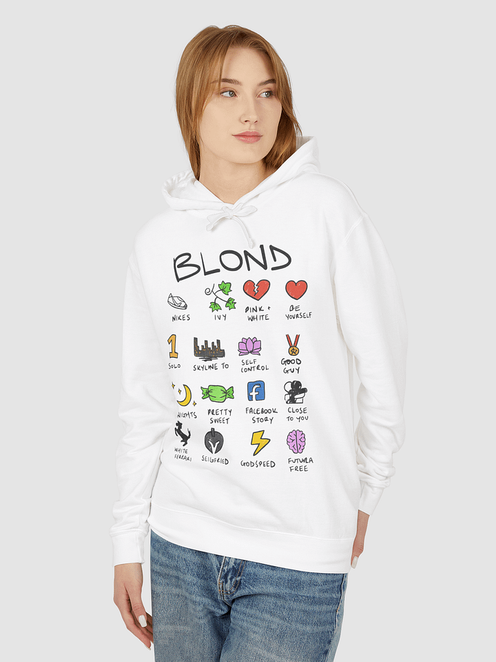 Frank Ocean Blond Notebook Hoodie product image (2)