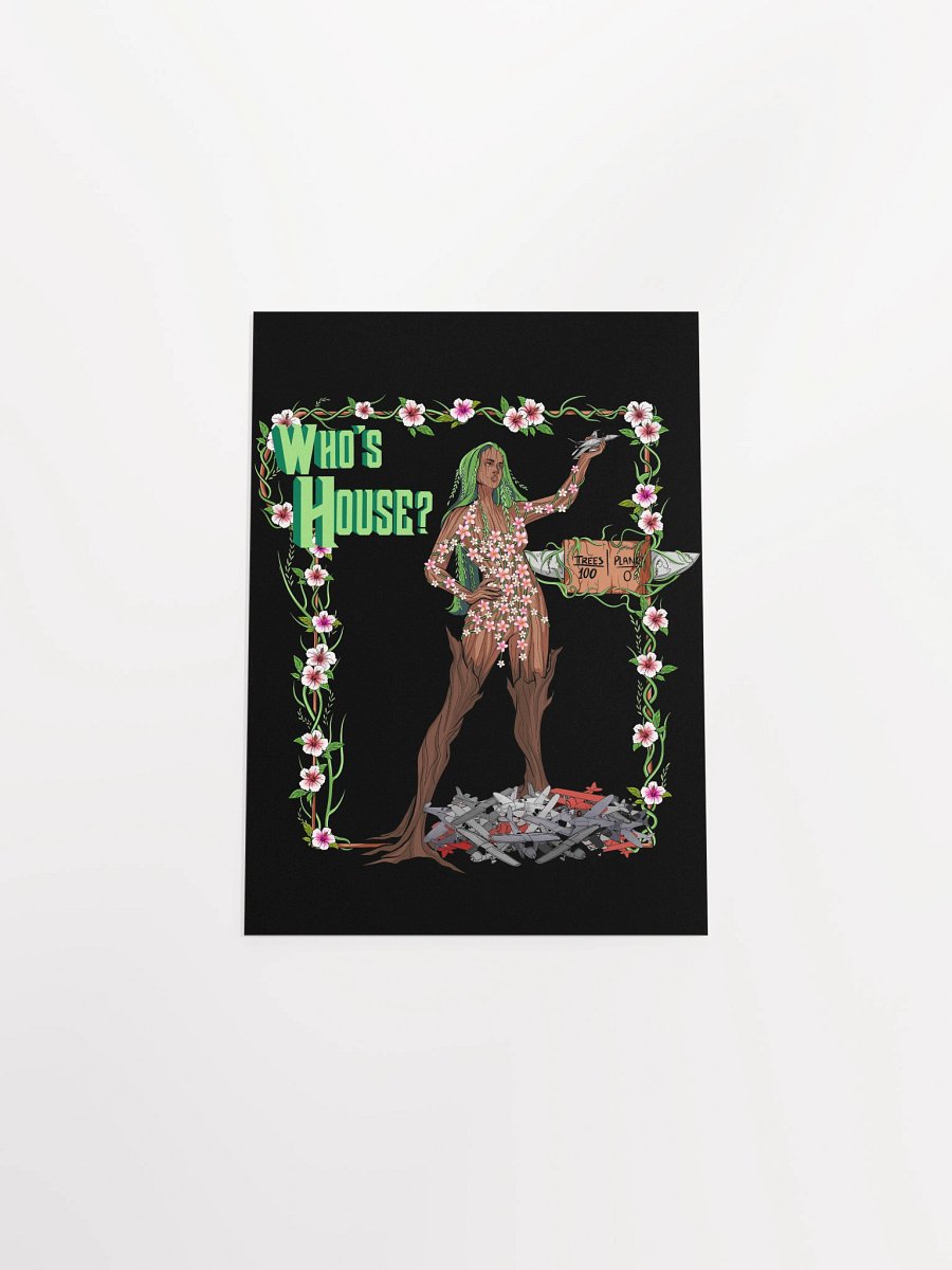 "Who's House, Groot's House" Poster (Dark) product image (20)