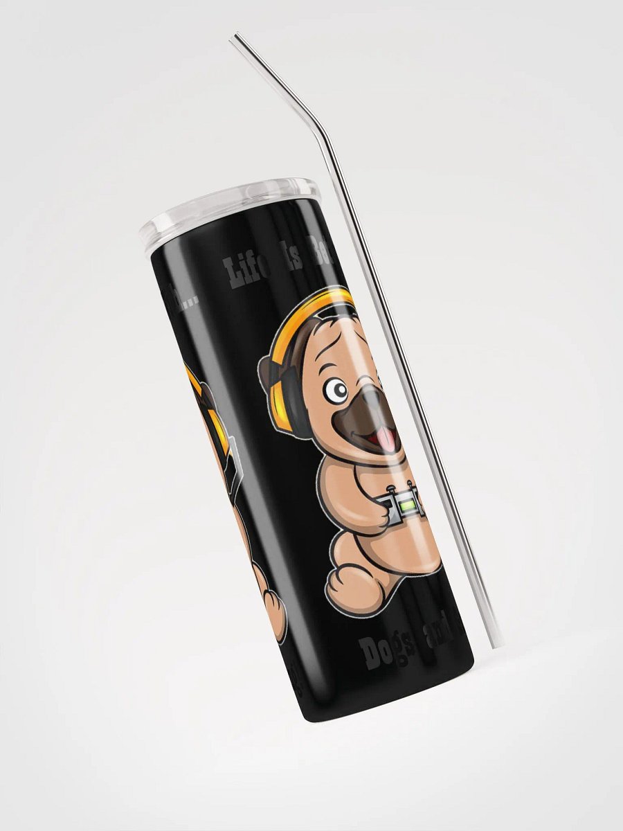 Dogs and gaming tumbler product image (6)