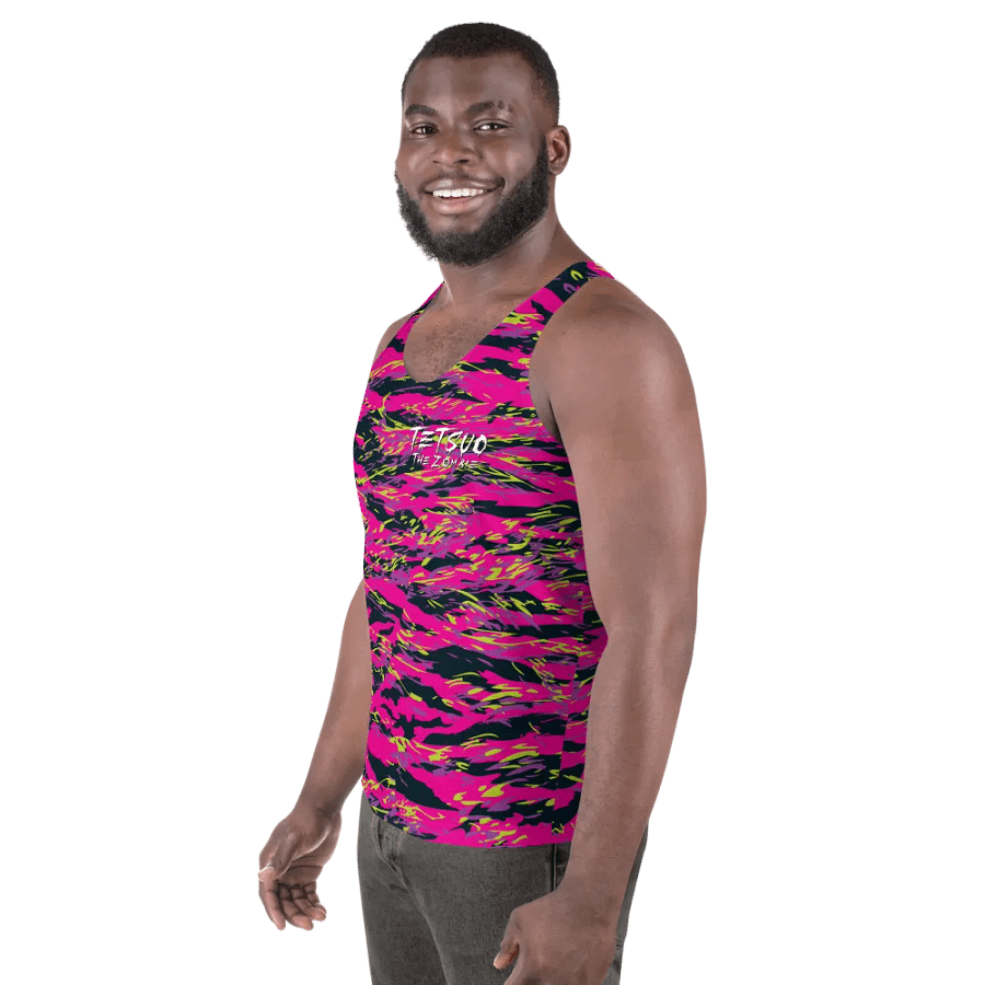 Pink Camo Sublimated Tank Top product image (1)