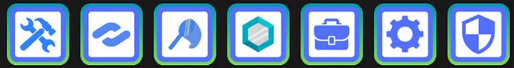 Green to Blue Role Icons product image (1)