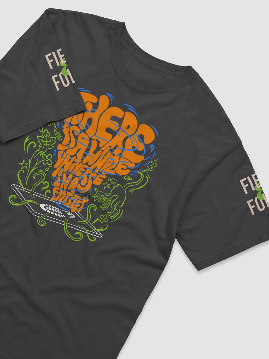 "There is a whole universe in a footstep" Shirt Dark Version product image (7)