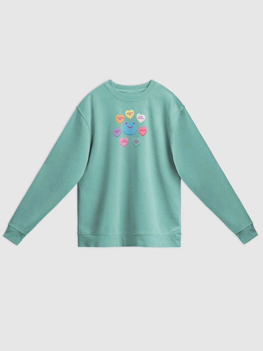 Froge Candy Heart Crewneck (Comfort Colors) product image (2)