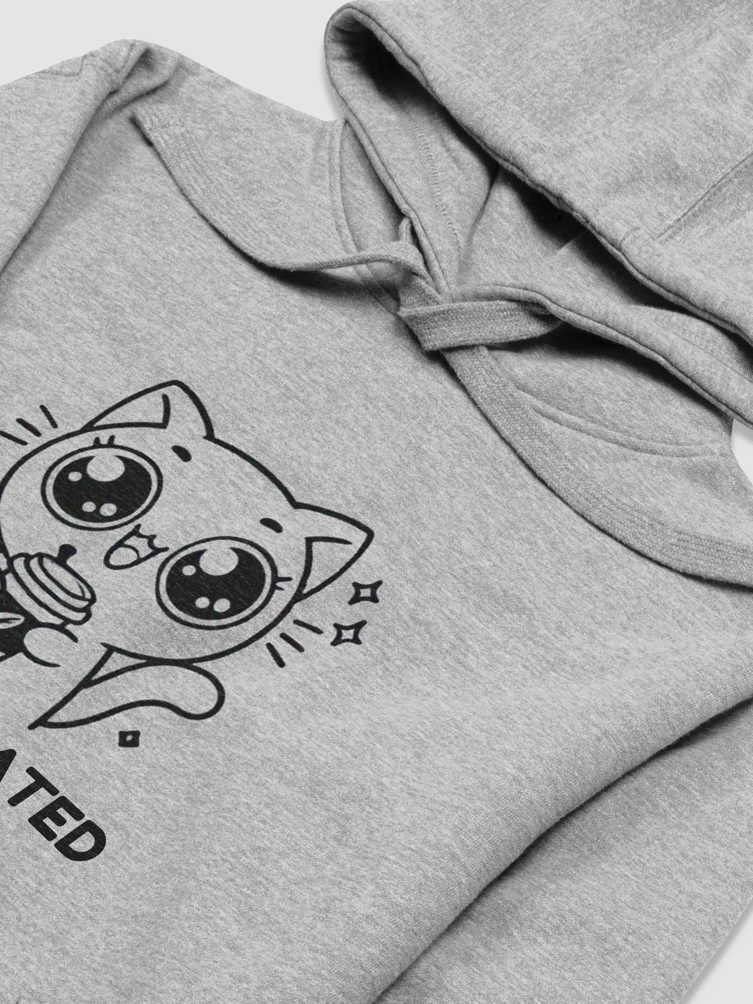 Cat-ffeinated - Unisex Hoodie for Cat and Coffee Lovers product image (3)