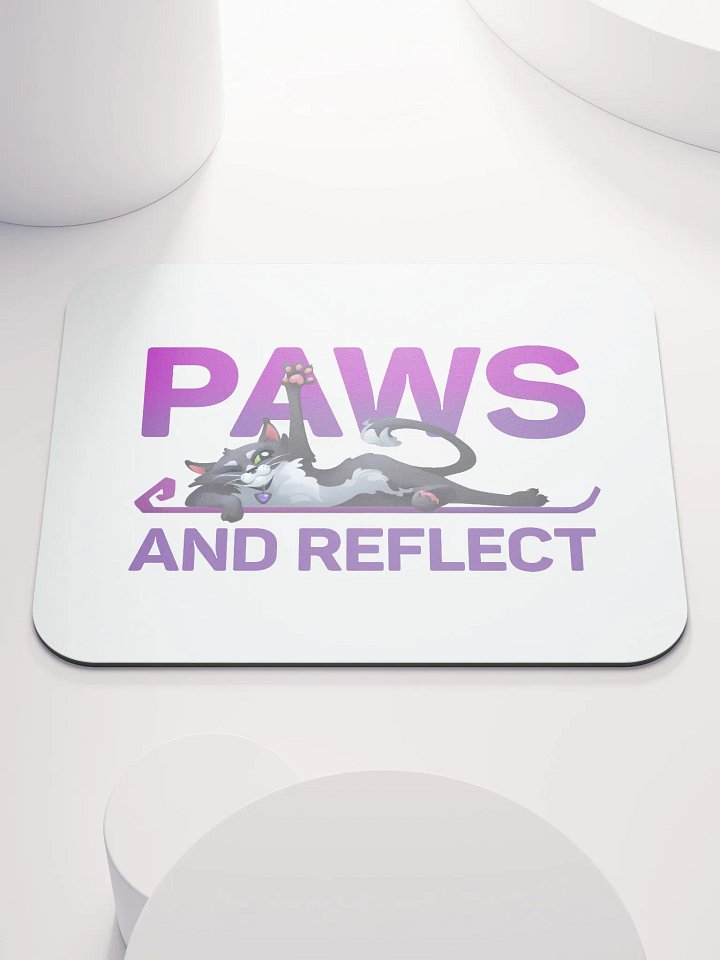 Paws and Reflect Mouse Pad product image (1)