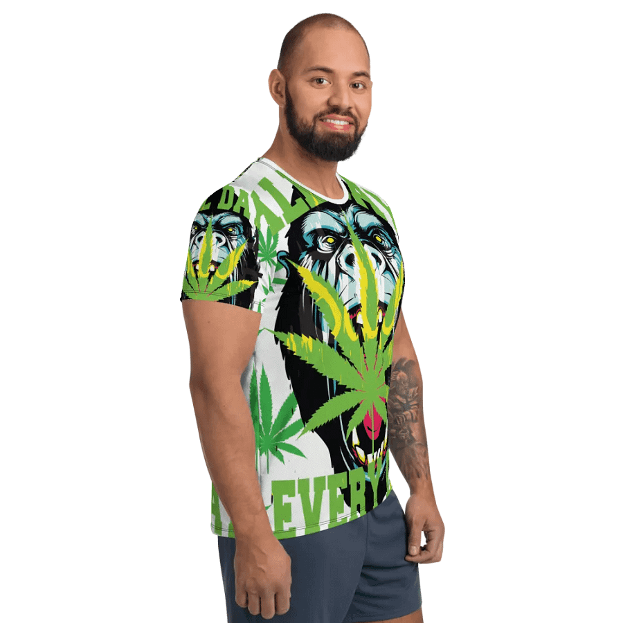 Gorilla Warfare W | All-Over Print Athletic T-Shirt product image (4)