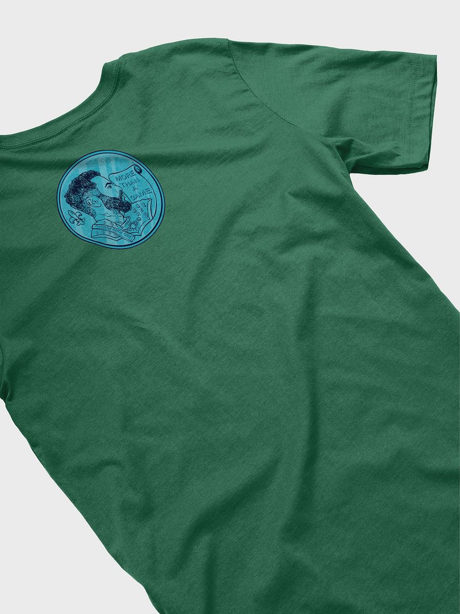 This Shit More Than A Game Shirt (Green and Light Blue) product image (5)