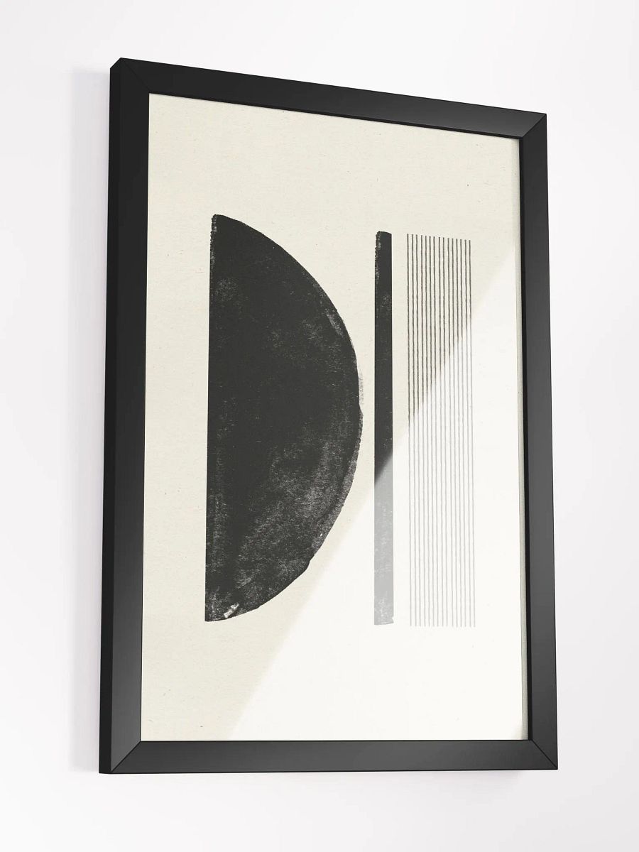 Minimalist Abstract Framed Poster | Simple and Elegant Art for Modern Spaces product image (4)
