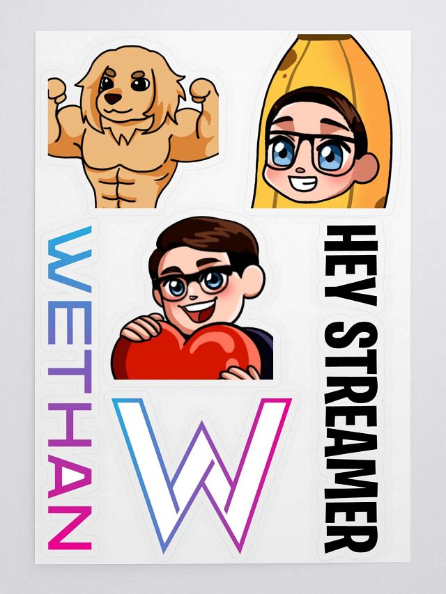 Wethan Stickers product image (1)