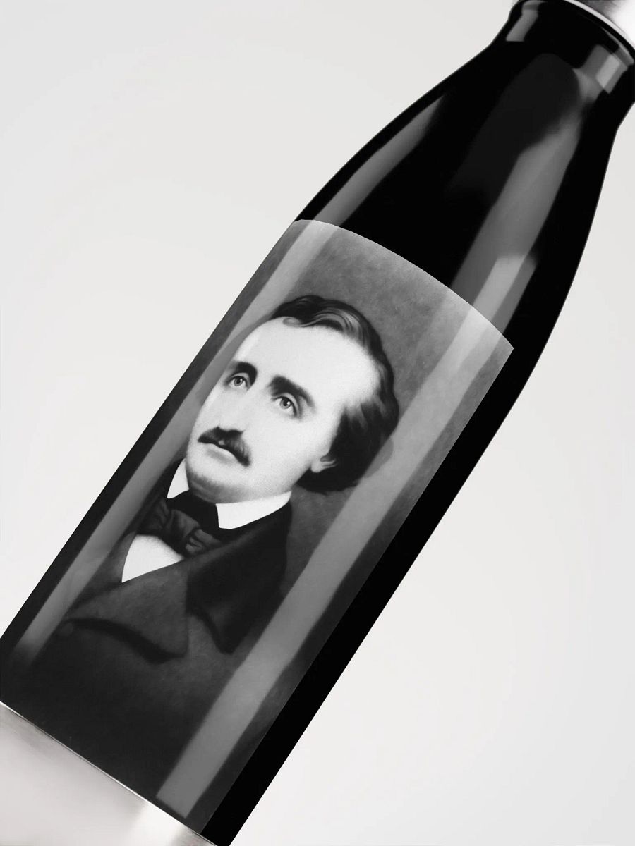 Edgar Allen Poe Stainless Steel Waterbottle product image (5)