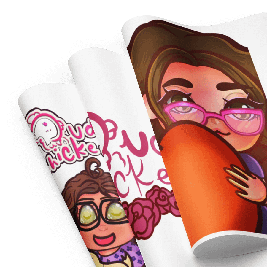 Whimsical Dudachicken Wrapping Paper Set product image (8)