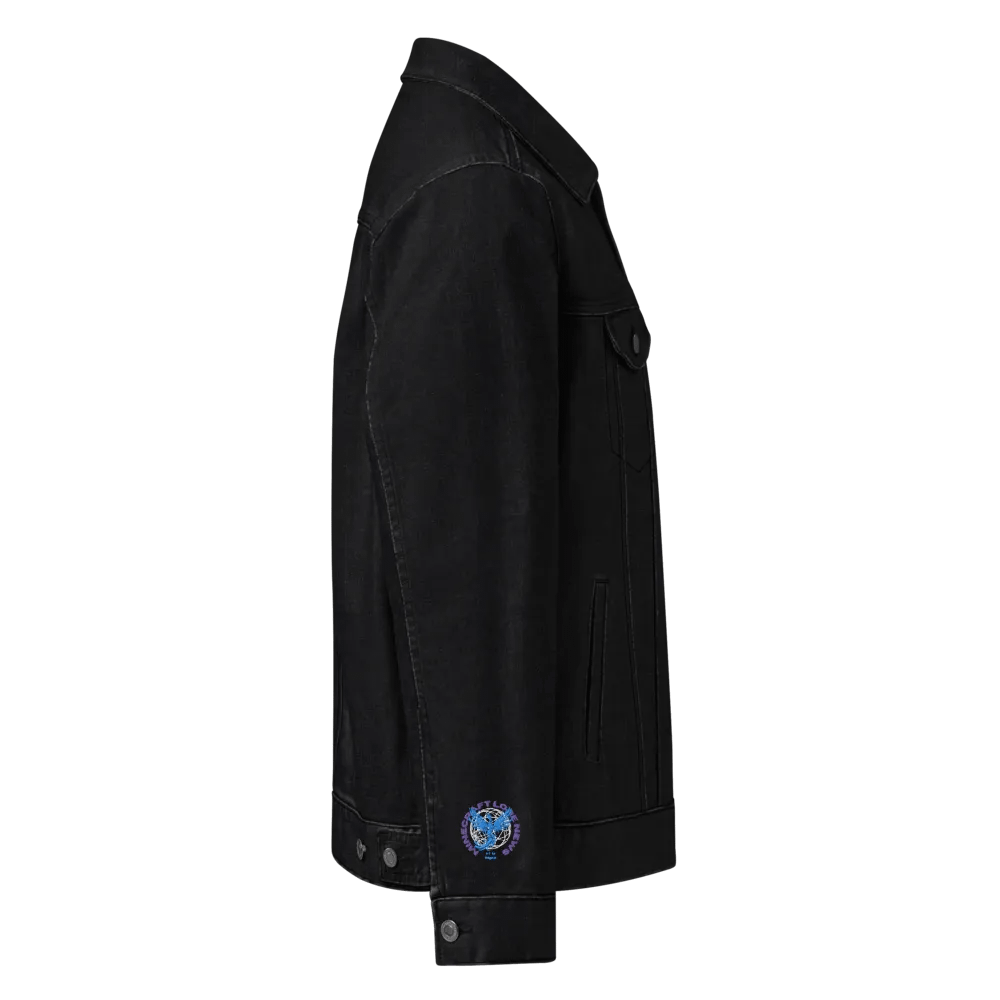 Lore News Minimalistic Rise Denim Jacket product image (6)