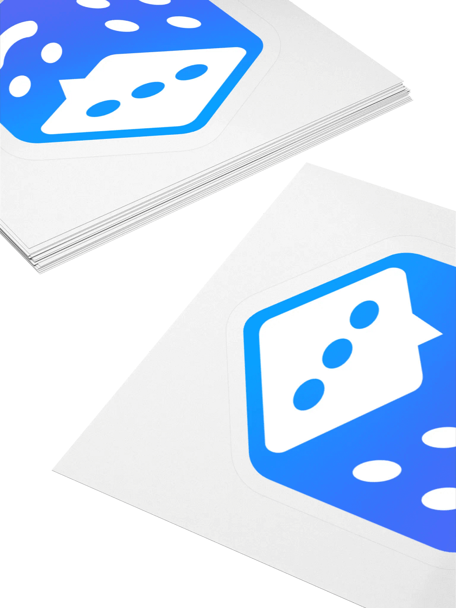 Plato Cube Sticker product image (4)