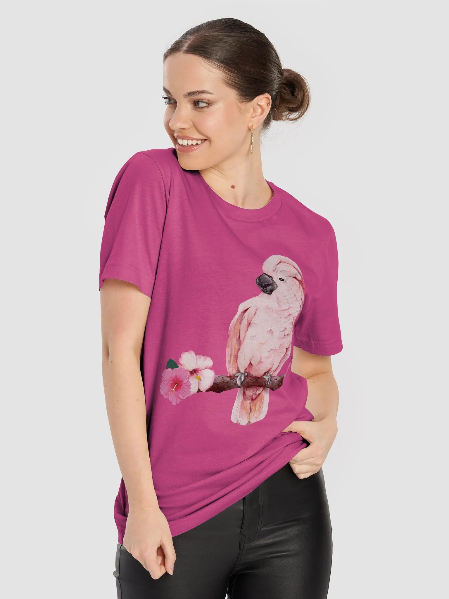 Pink Cockatoo Paradise T-Shirt product image (4)