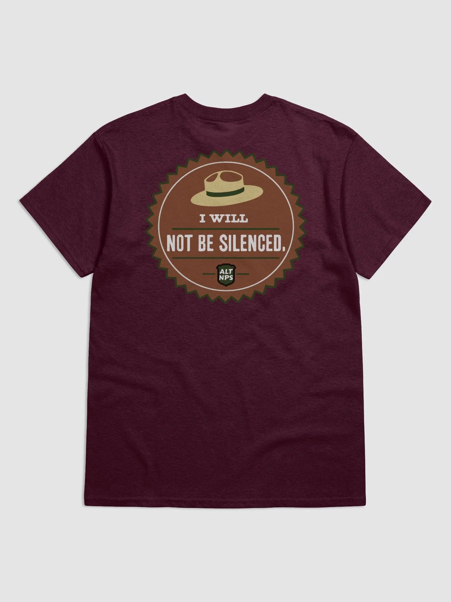 Rangers WILL NOT BE SILENCED! Heavyweight Alt National Parks T-Shirt product image (5)