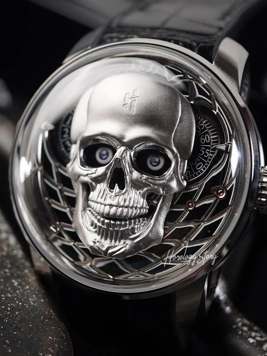 Lucky Harvey Silver Skull Dropping Jaws Limited 111 Pcs product image (4)