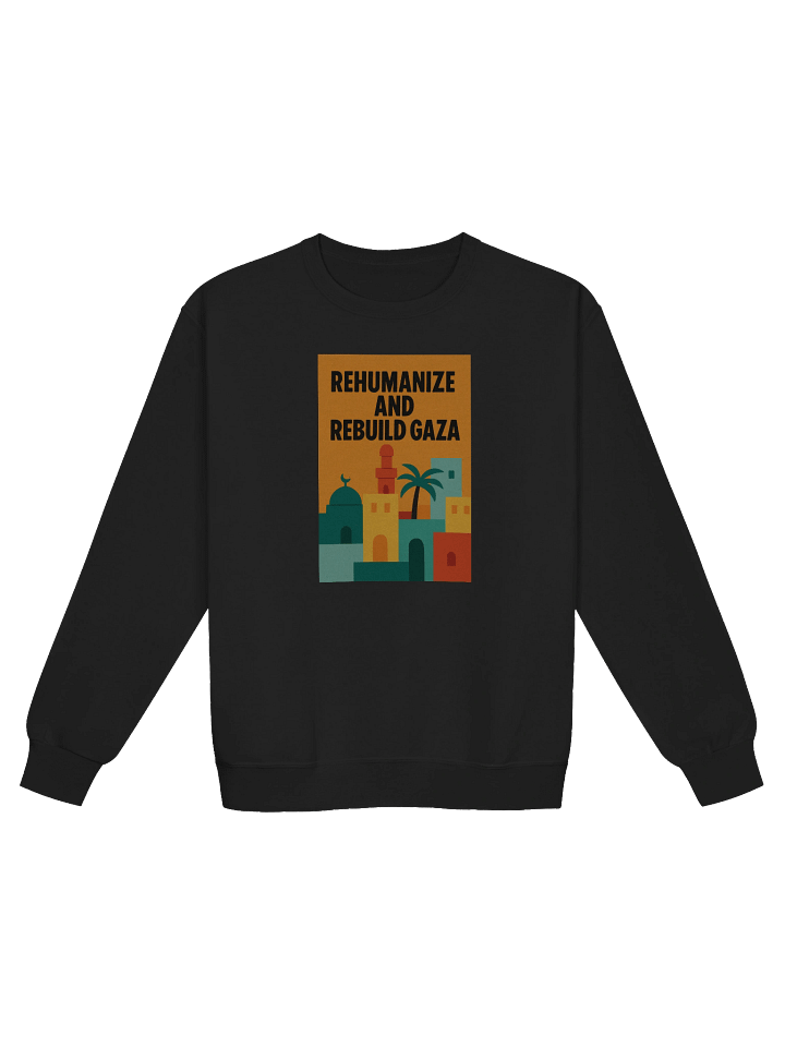 Rebuild Gaza Crew Neck Sweatshirt product image (1)