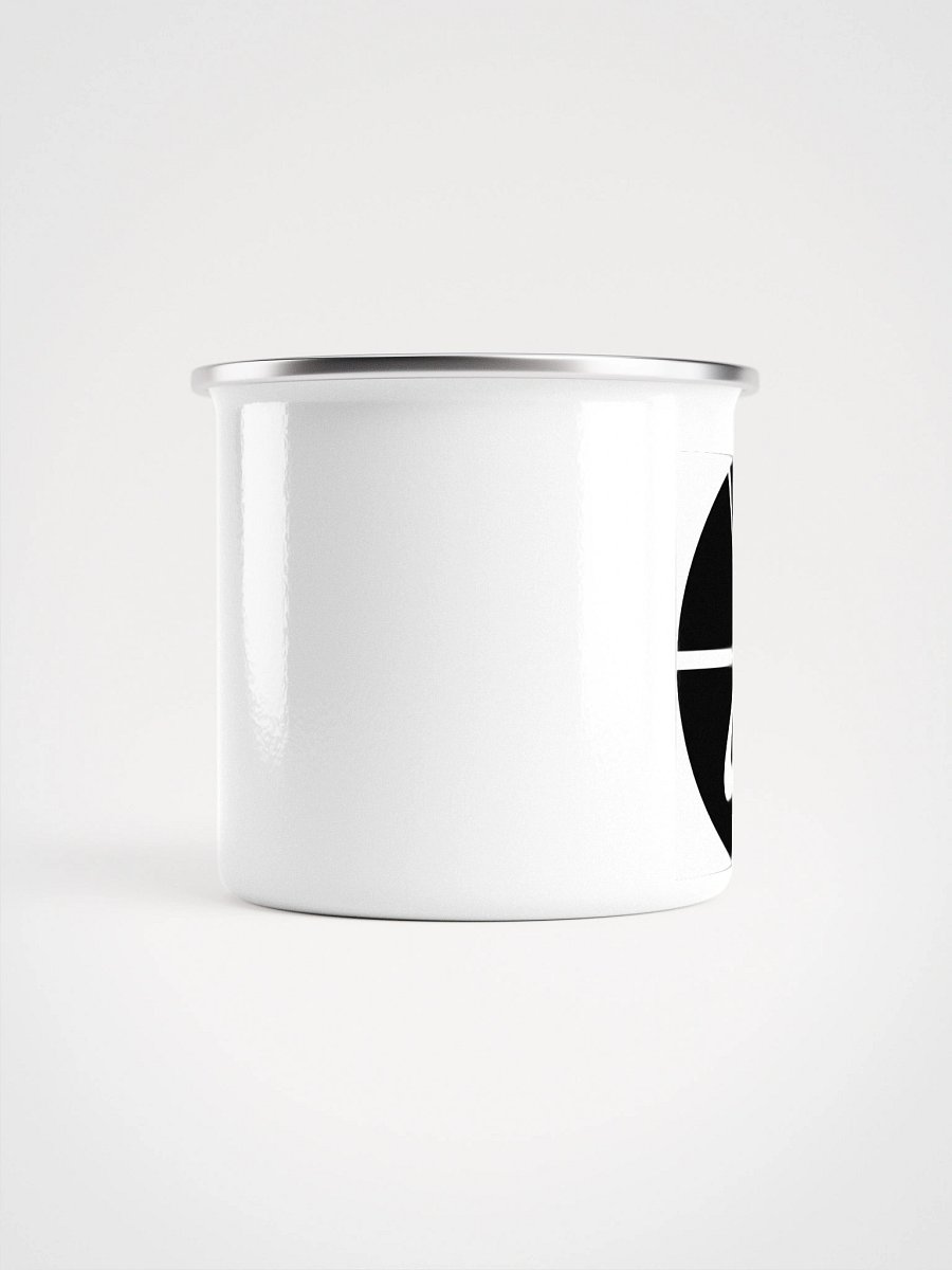 visionswell Enamel Mug – Live Light, Sip Intentionally product image (2)