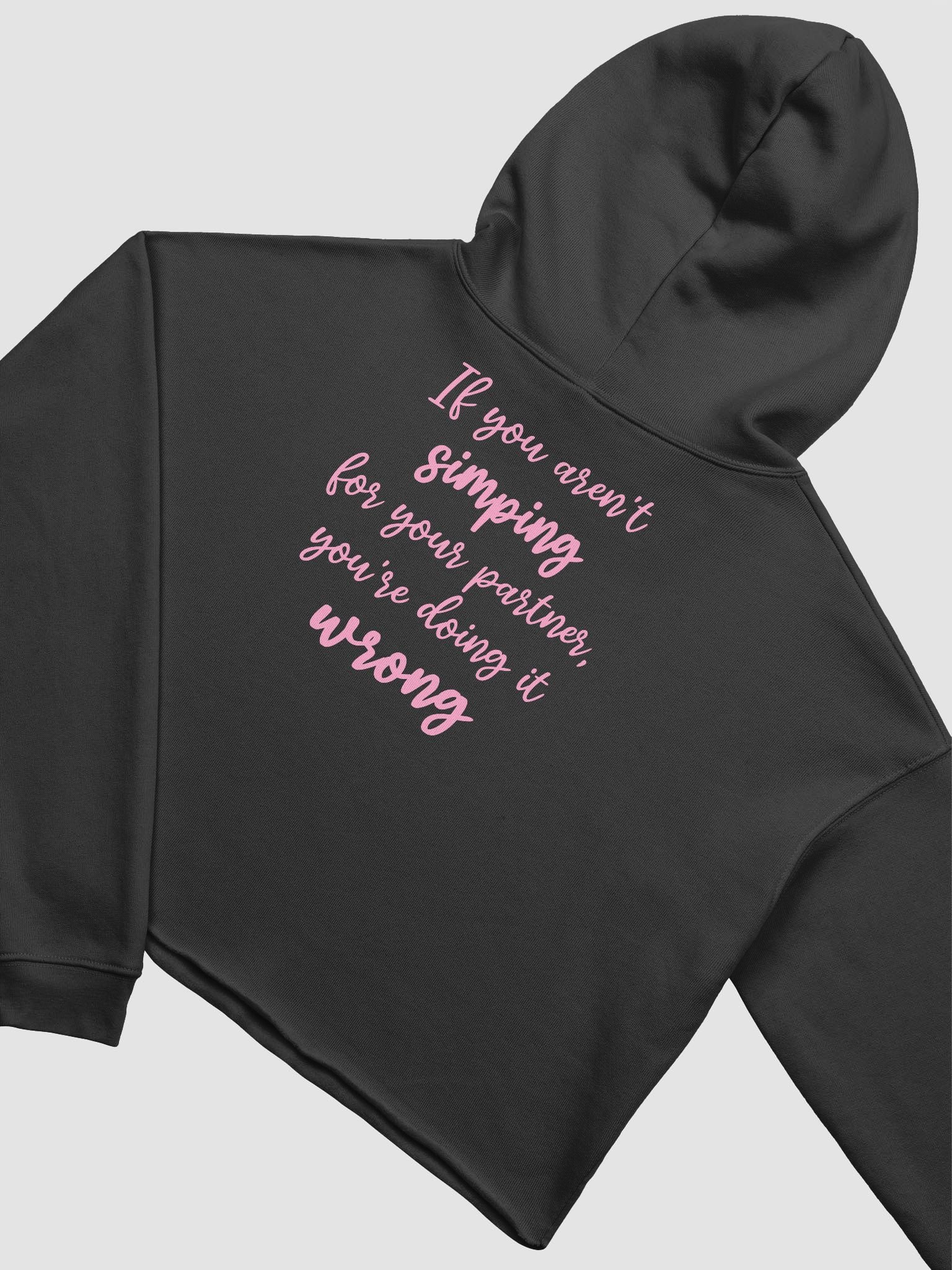 Simp Cropped Hoodie product image (8)