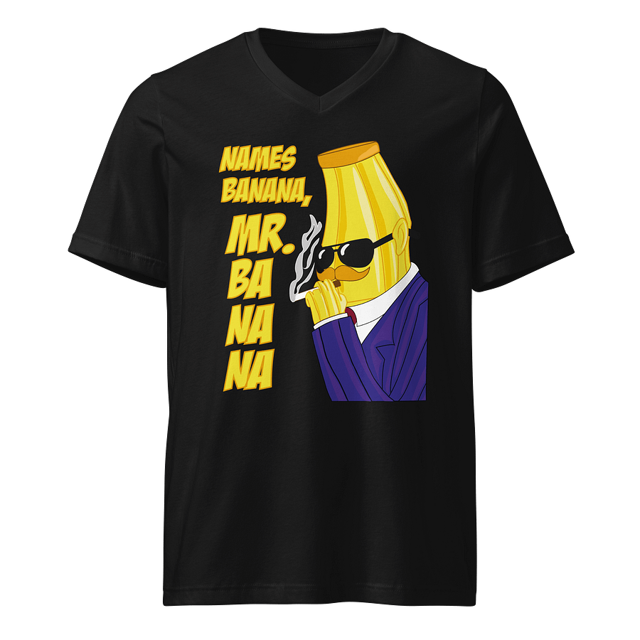 Mr Banana V Neck Front product image (1)